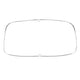 Window moulding for rear window 'Deluxe' (alu trim) - Squareback