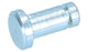 Pin door check rod