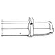 Bumper front (USA) model, super chrome