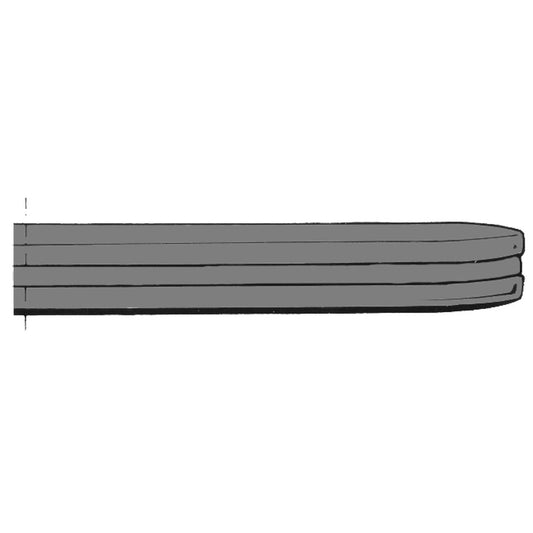 Bumper rear, primered