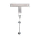 Bracket, European bumper (square)