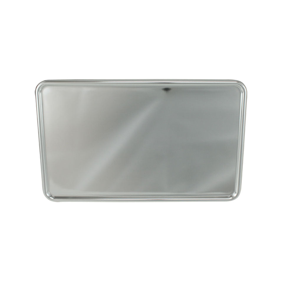 License plate frame for plate, aluminium