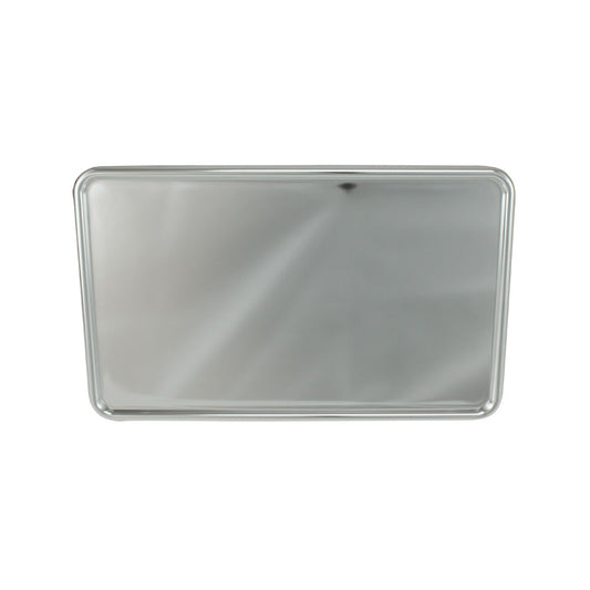 License plate frame for plate, aluminium