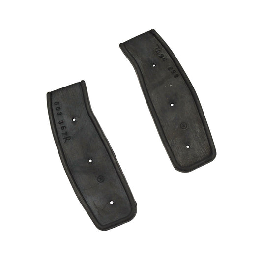 Lock pillar rubbers, coupe