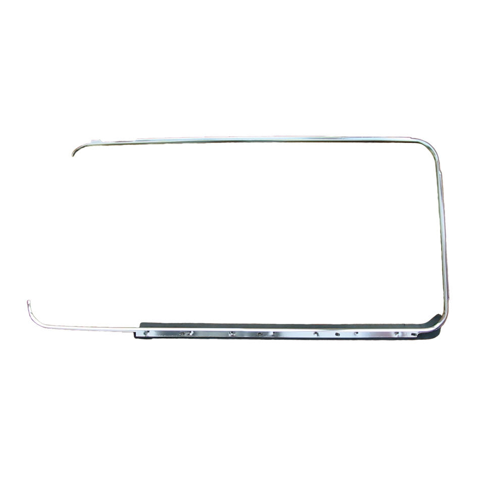 Outside window scraper, chrome + rubber, left, each, German quality