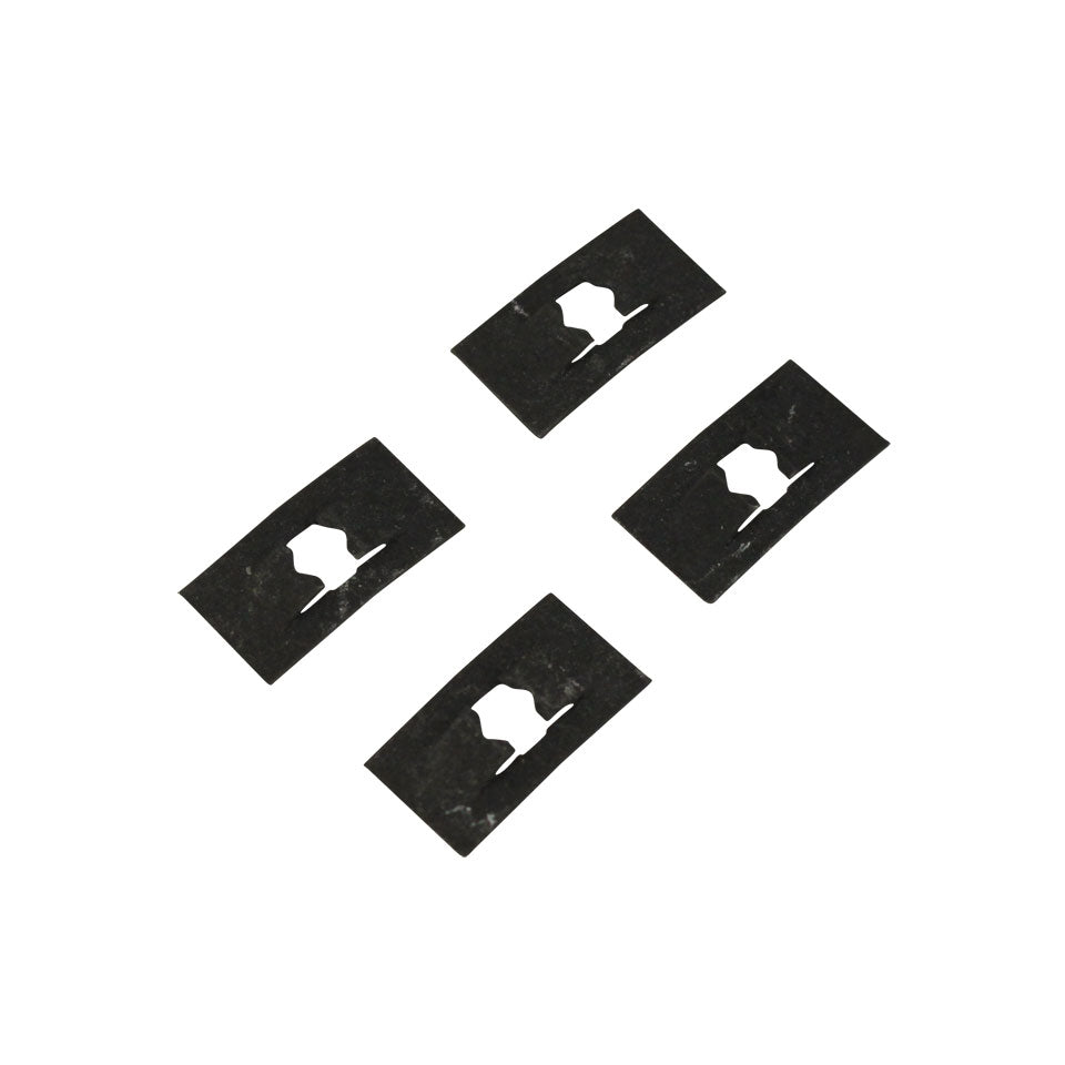 Clips for script:Karmann Ghia on rear hood, 4 pieces