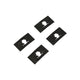 Clips for script:Karmann Ghia on rear hood, 4 pieces