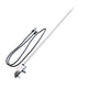 Antenna chromed base, 1 point fixation