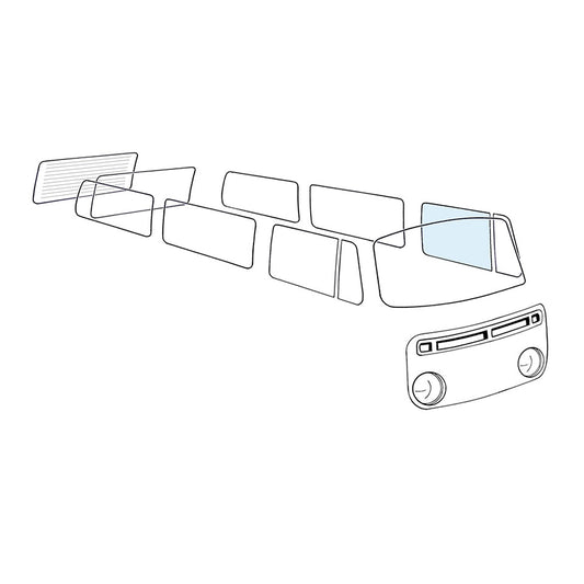 Doorwindow, left
