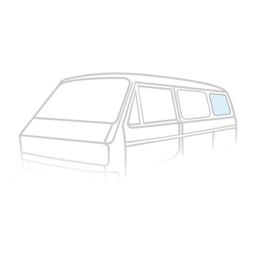 Rear side window