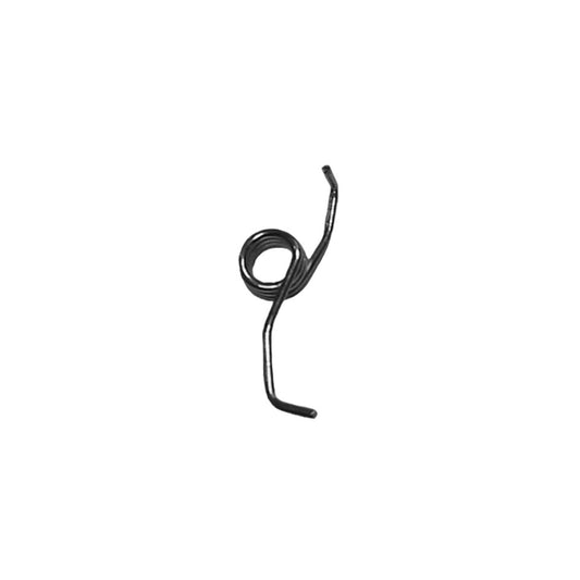 Spring door handle return