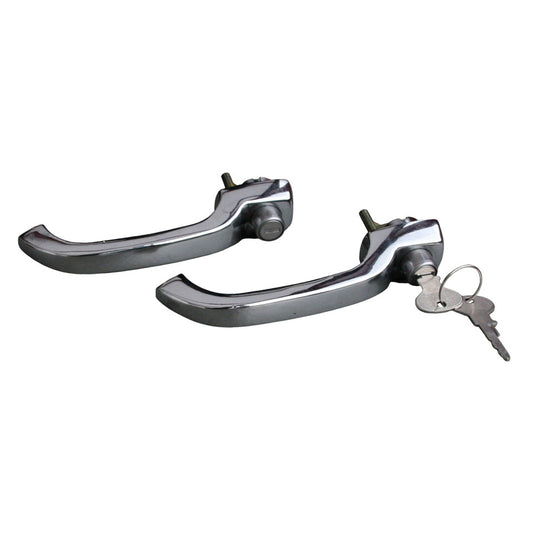Door Handle with keys, as pair