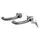 Door Handle with keys, as pair