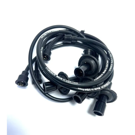 Bosch Ignition Lead Set for 1200-1600cc 7mm Copper Core: Beetle (1950-1979), T2 Bay (1968-1979), T2 Split Bus (1950-1967)