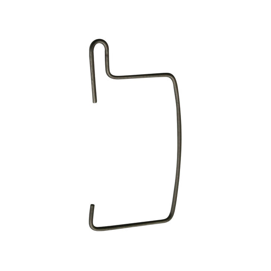Clip for plastic cover central sliding door hinge