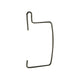 Clip for plastic cover central sliding door hinge