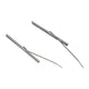 Wiper blade + arm, grey, pair, 18.50cm