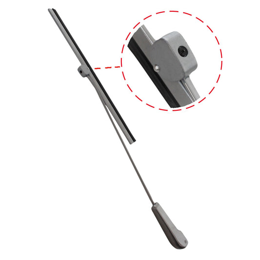 Wiper arm + blade, silver
