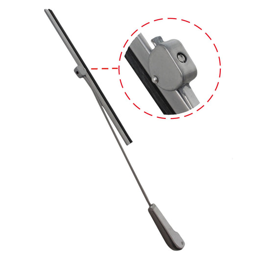 Wiper arm + blade, silver