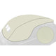 Convertible outer hood, Vinyl, white