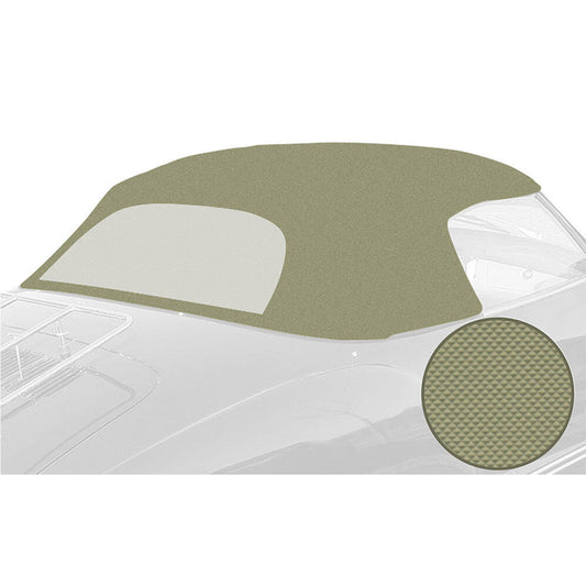 Convertible outer hood, Vinyl, beige