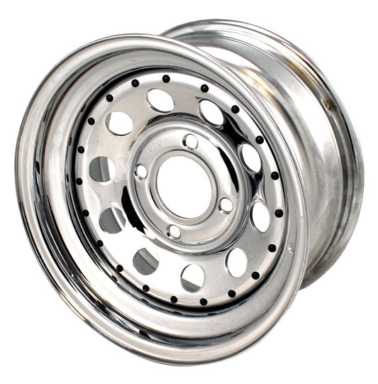 Wheel Modular, chrome, 4 lug (4x130), 7 x 15&quot;, ET 0