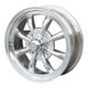 Wheel 8 spoke, polished, 4 lug (4x130), 5.5 x 15&quot;, ET +30