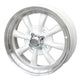 Wheel 8 spoke, white, 4 lug (4x130), 5.5 x 15&quot;, ET +30