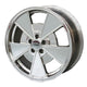 Wheel BRM, chrome, 5 lug (5x100), 7 x 17&quot;, ET +40