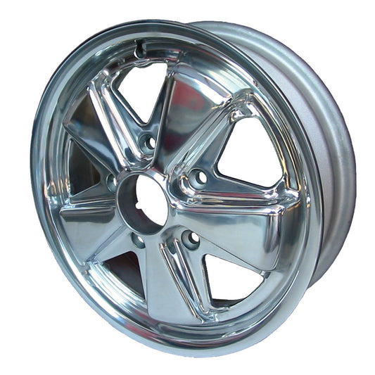 Wheel 911 style, polished, 5 lug (5x130), 4.5 x 15&quot;, ]ET +45