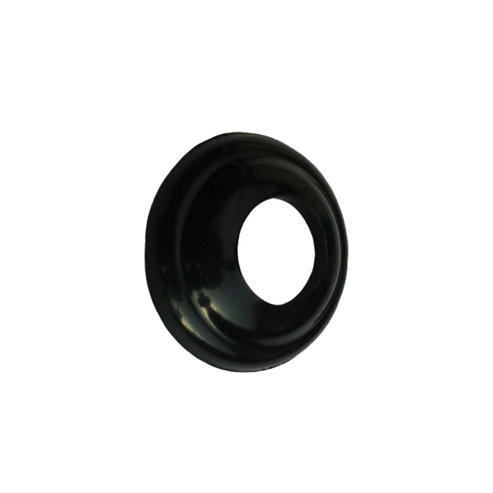 Collar behind window crank / inner doorhandle, black