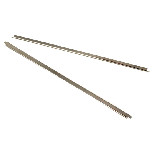 Divider bar stainless steel, as pair