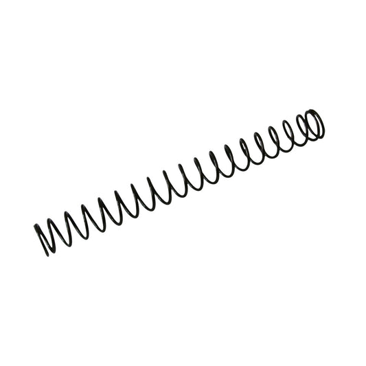Emergency brake button return spring
