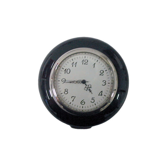 Horn button with clock
