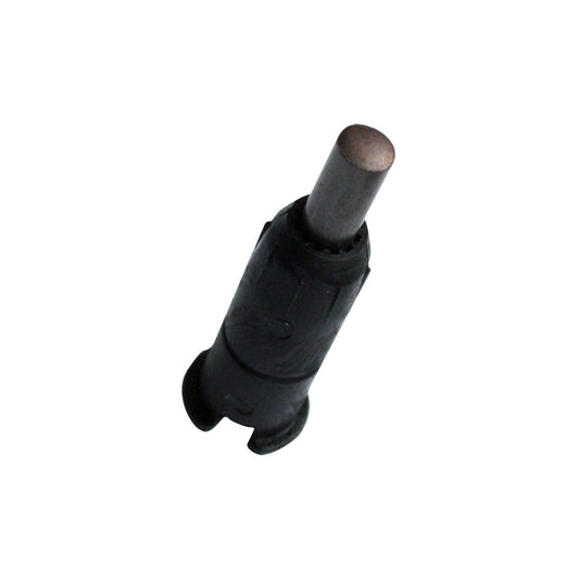 Carbon brush and holder for horn
