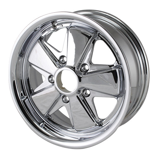Wheel 911 style Deep6, chrome, 5 lug (5x130), 6 x 15&quot;, ET +35