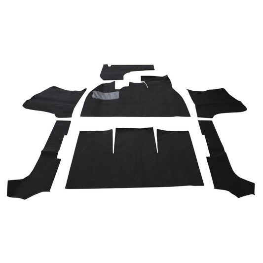 Carpet kit, Beetle convertible, black