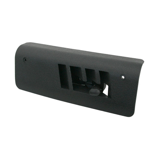 Floor vent cover with flap, sedan, left