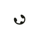 Clip front hood hinge, each