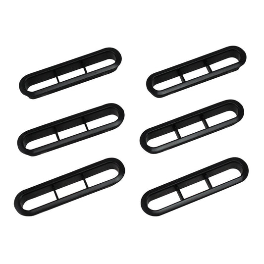 Headlining vent grilles, black