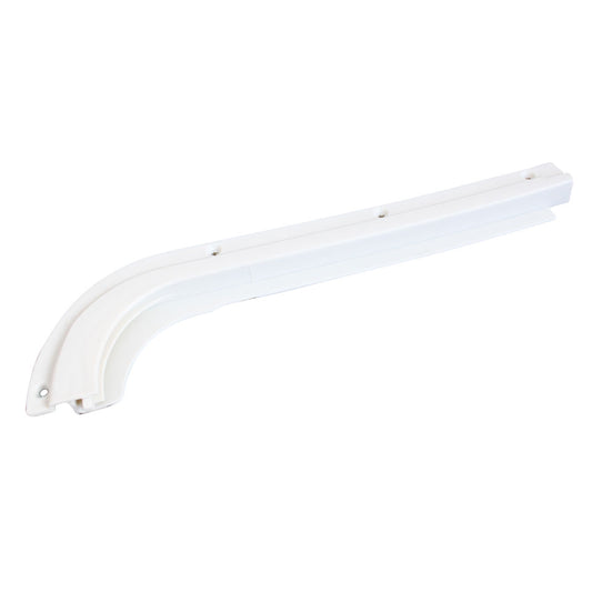 Sunroof guide rail, left, plastic