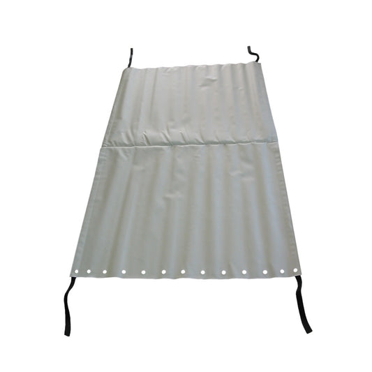 Sunroof top - Bus 08/56-07/67 white vinyl