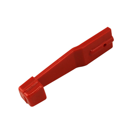 Heater control lever, red