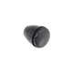 Knob on seat lever, black