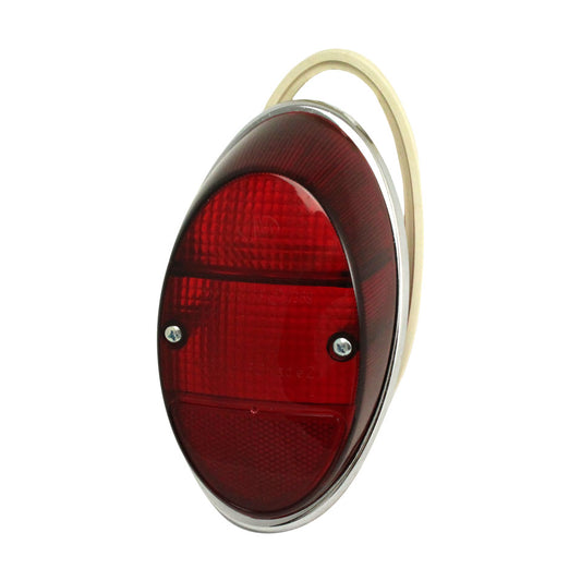 Tail light lens (USA) TQ, with rim and rubber 