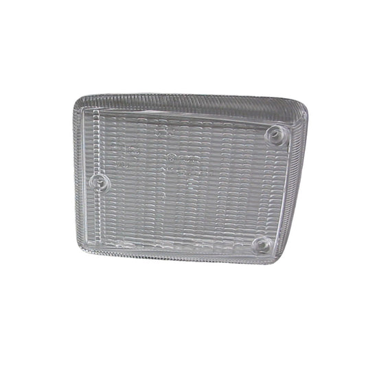 Indicator lens, left, white