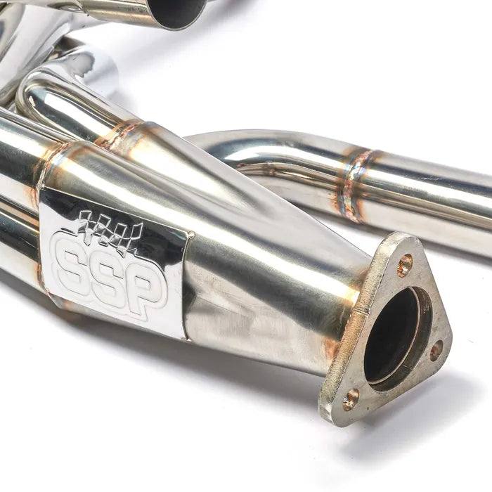 Stainless Steel Sidewinder Merged Exhaust Header 1 5/8": Beetle (1960-1979), T2 Split Bus (1950-1967), Beetle Cabrio (1960-1979)