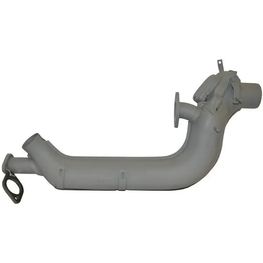 Big Bore Flanged Heat Exchanger Left OD38mm ID .35mm: Beetle (1960-1979), T2 Bay (1968-1979), T2 Split Bus (1960-1967)