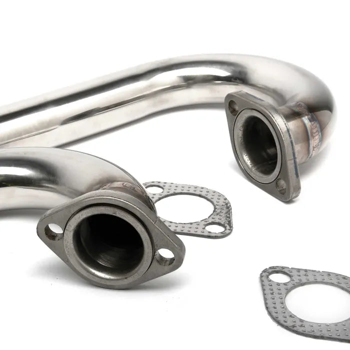 Stainless Steel Exhaust J Tubes 1200cc-1600cc: Beetle (1960-1979), T2 Bay (1968-1979), T2 Split Bus (1950-1967)