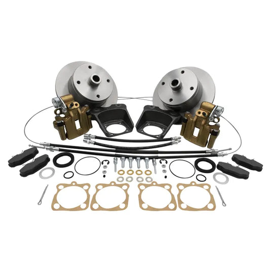 EMPI Rear Disc Brake Kit For IRS 4x130 Stud Pattern: Beetle (1973-1979), Karmann Ghia (1973-1974), Beetle Cabrio (1973-1979)
